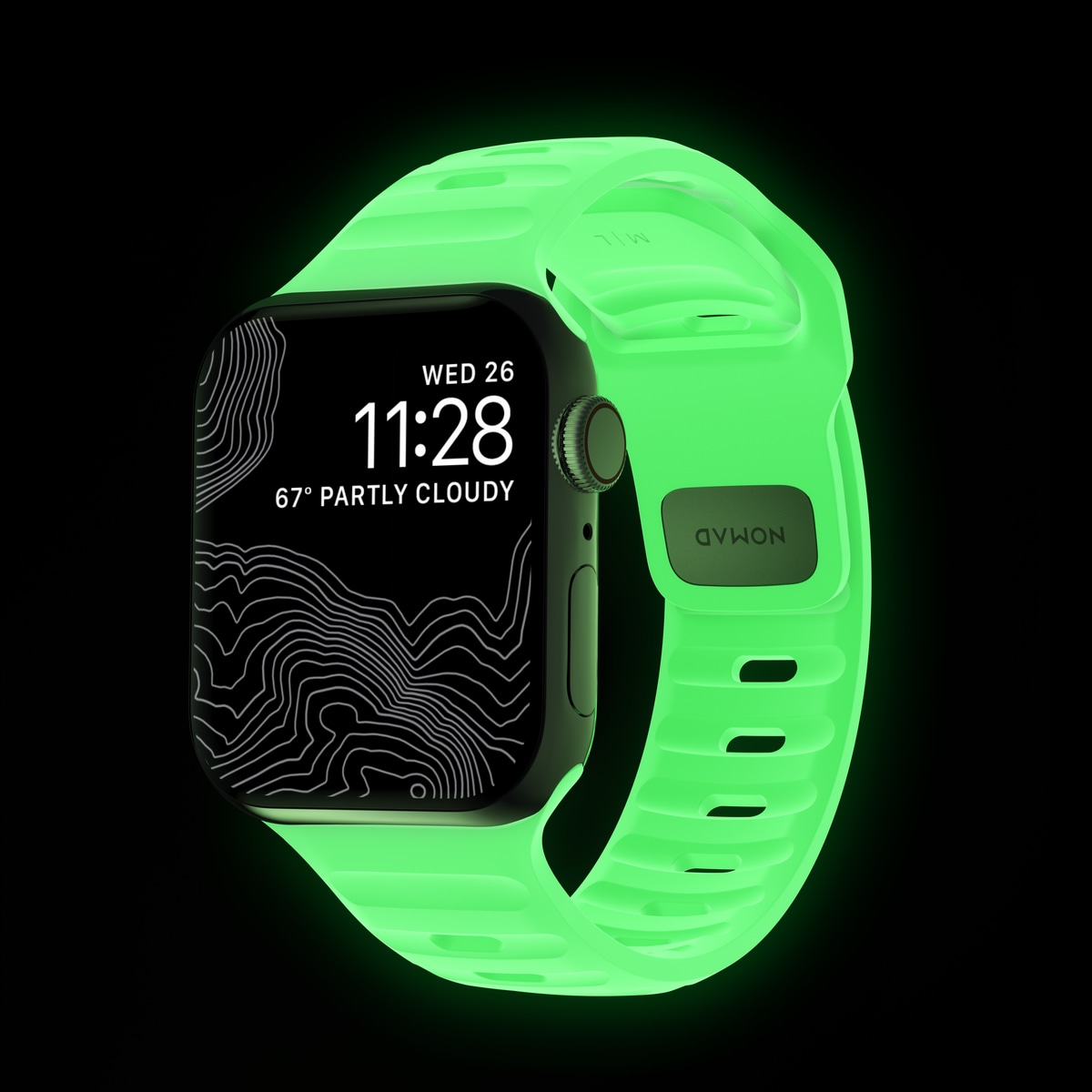Apple Watch Series 9 41mm Armband - Sport Band Glow 2.0 - Limited edition