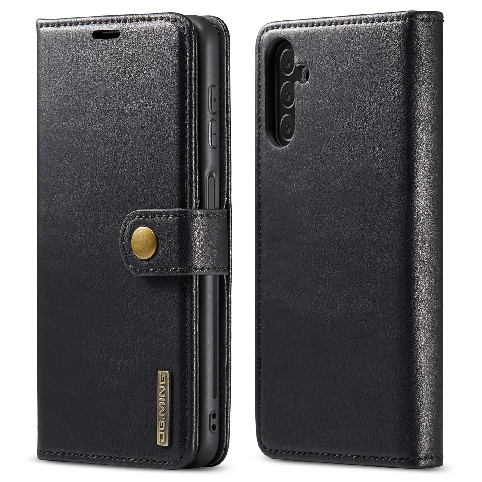 Samsung Galaxy A14 Plånboksfodral med avtagbart skal, Black