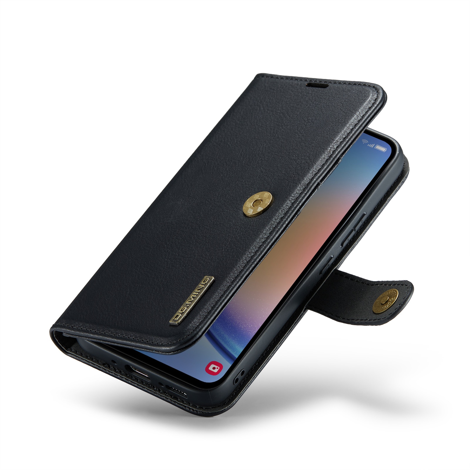 Samsung Galaxy A34 Plånboksfodral med avtagbart skal, svart