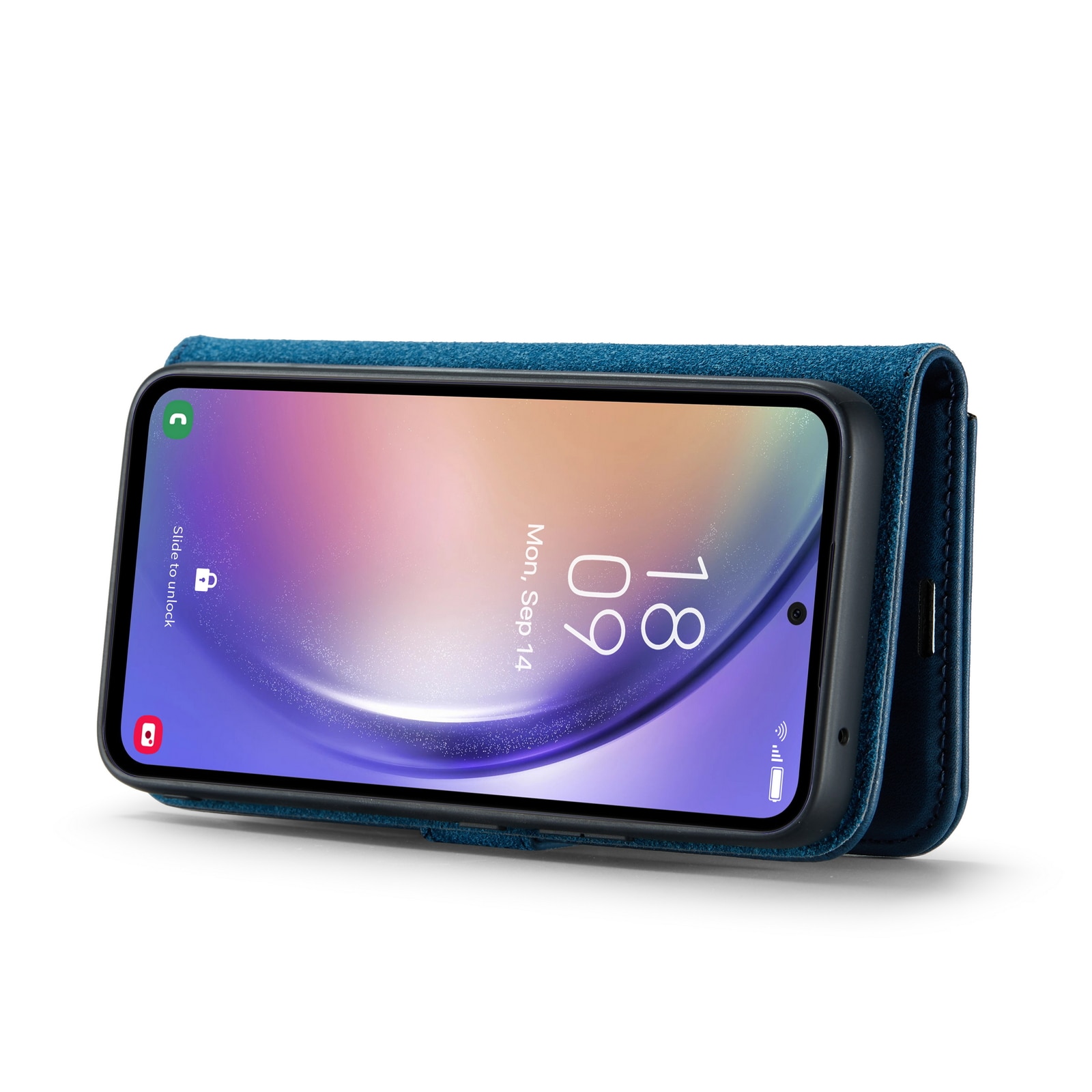 Samsung Galaxy S23 FE Plånboksfodral med avtagbart skal, blå