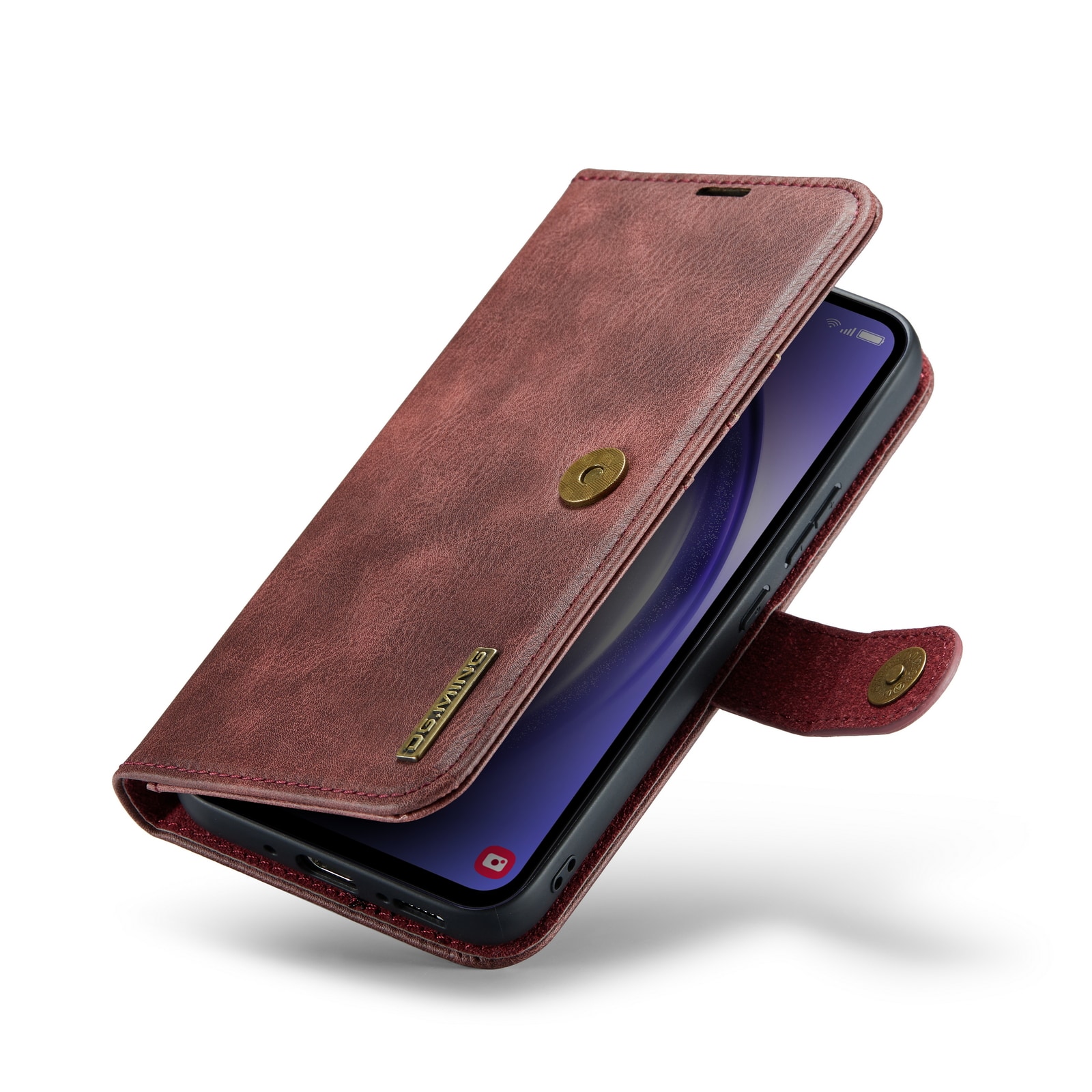 Samsung Galaxy S23 FE Plånboksfodral med avtagbart skal, Red