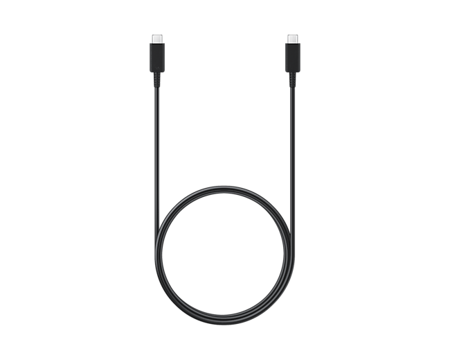 Kabel USB-C till USB-C 1.8m 5A, svart