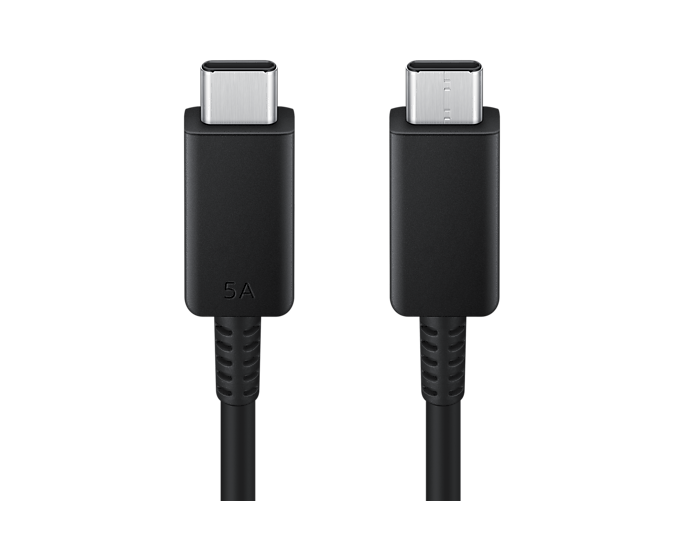 Kabel USB-C till USB-C 1.8m 5A, svart