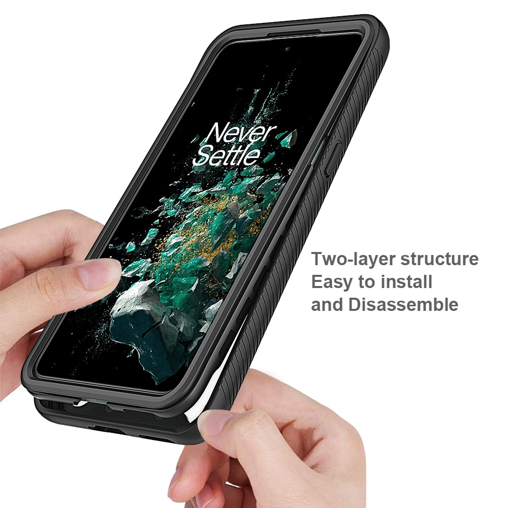 OnePlus 10T Mobilskal Full Protection, svart