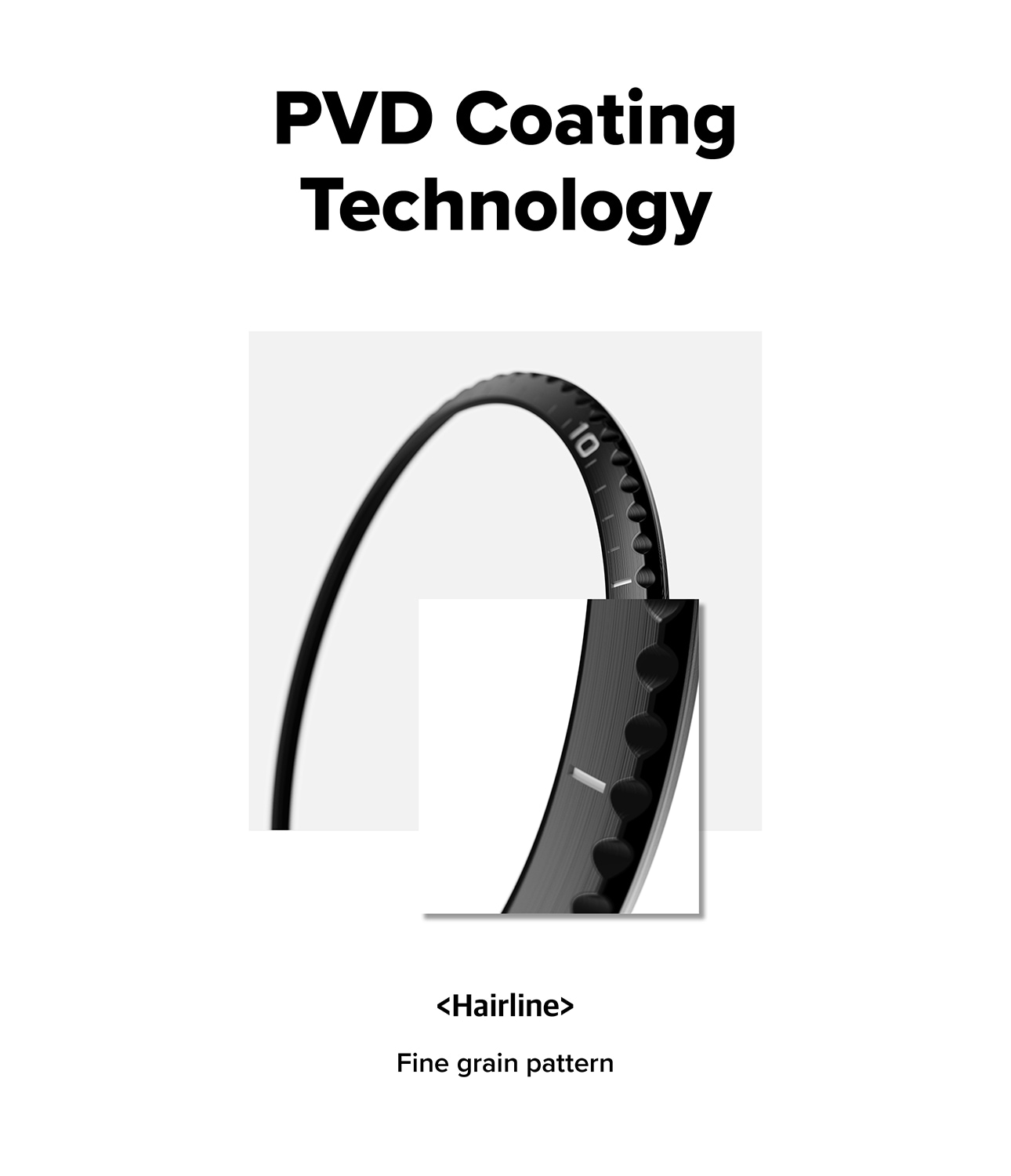Garmin Forerunner 970 Skyddsram - Bezel Styling Svart
