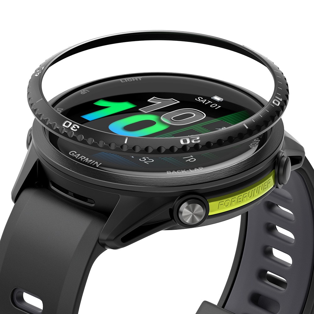 Garmin Forerunner 970 Skyddsram - Bezel Styling Svart
