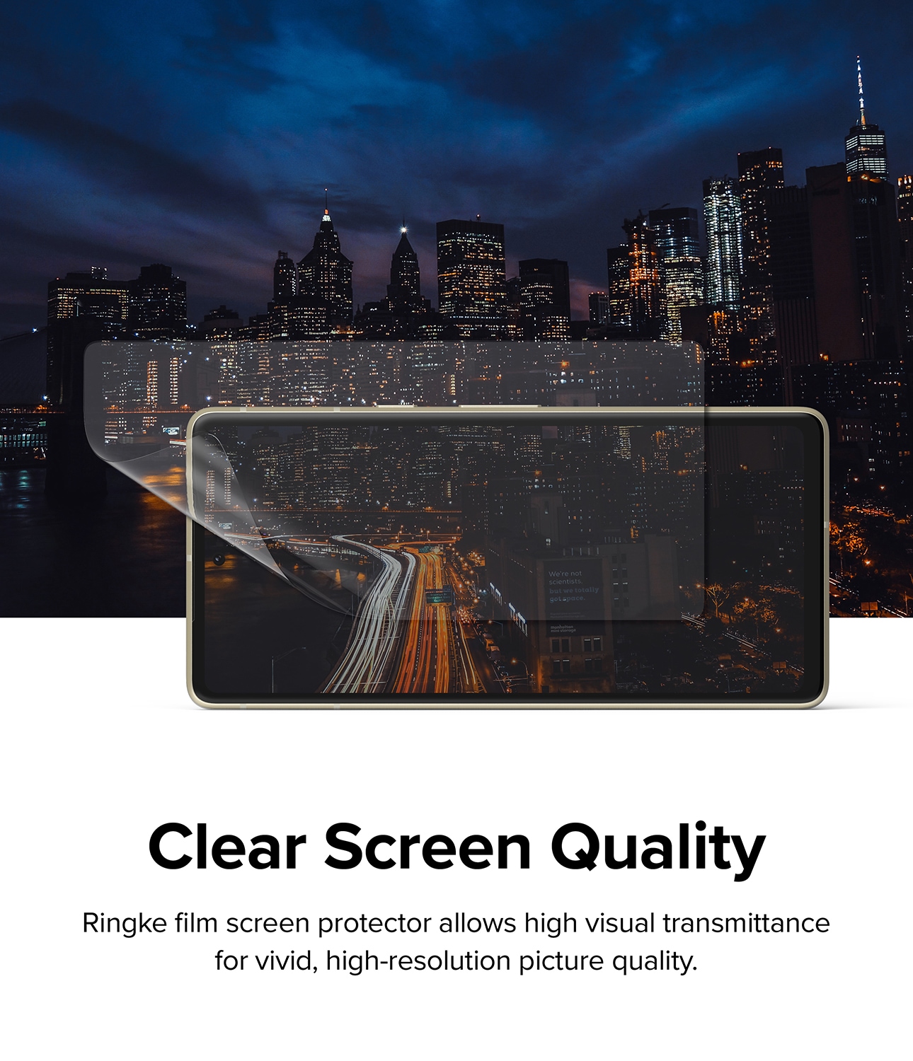 Google Pixel 7 Skärmskydd skyddsfilm - Dual Easy (2-pack)