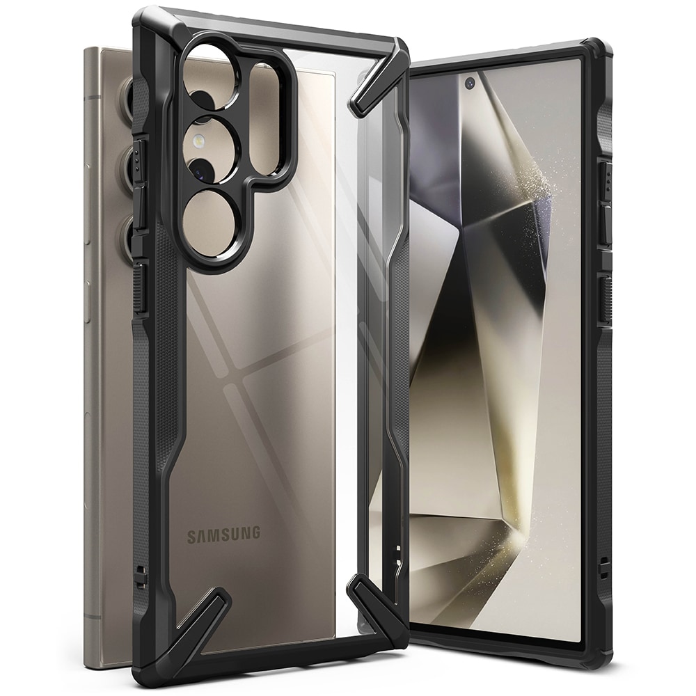Samsung Galaxy S24 Ultra Fusion X Skal, Svart
