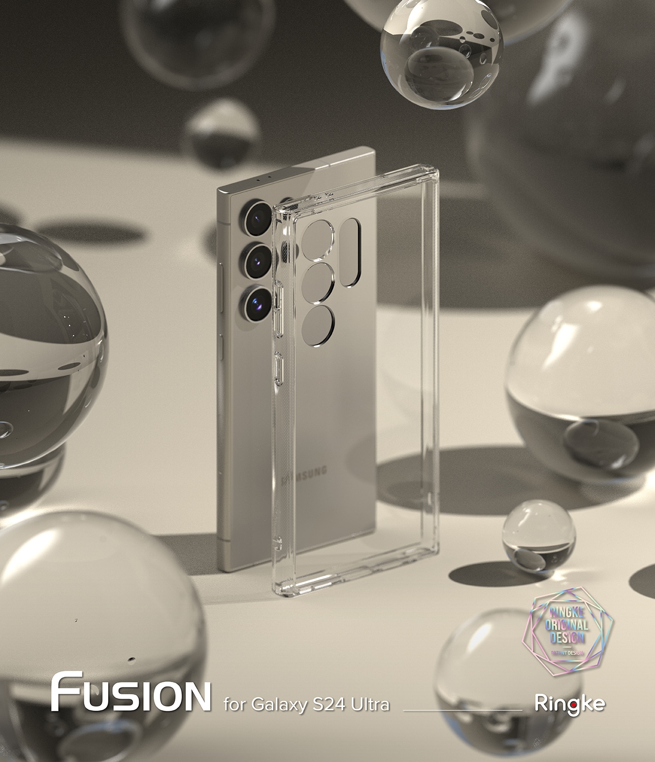 Samsung Galaxy S24 Ultra Fusion skal, Genomskinlig