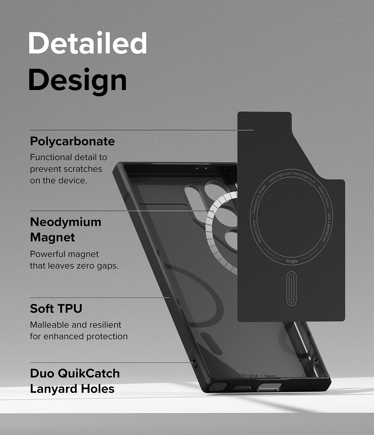 Samsung Galaxy S24 Ultra Onyx MagSafe Skal, svart