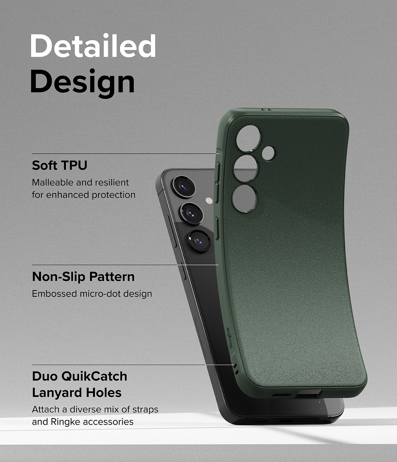 Samsung Galaxy S24 Onyx Skal, grön
