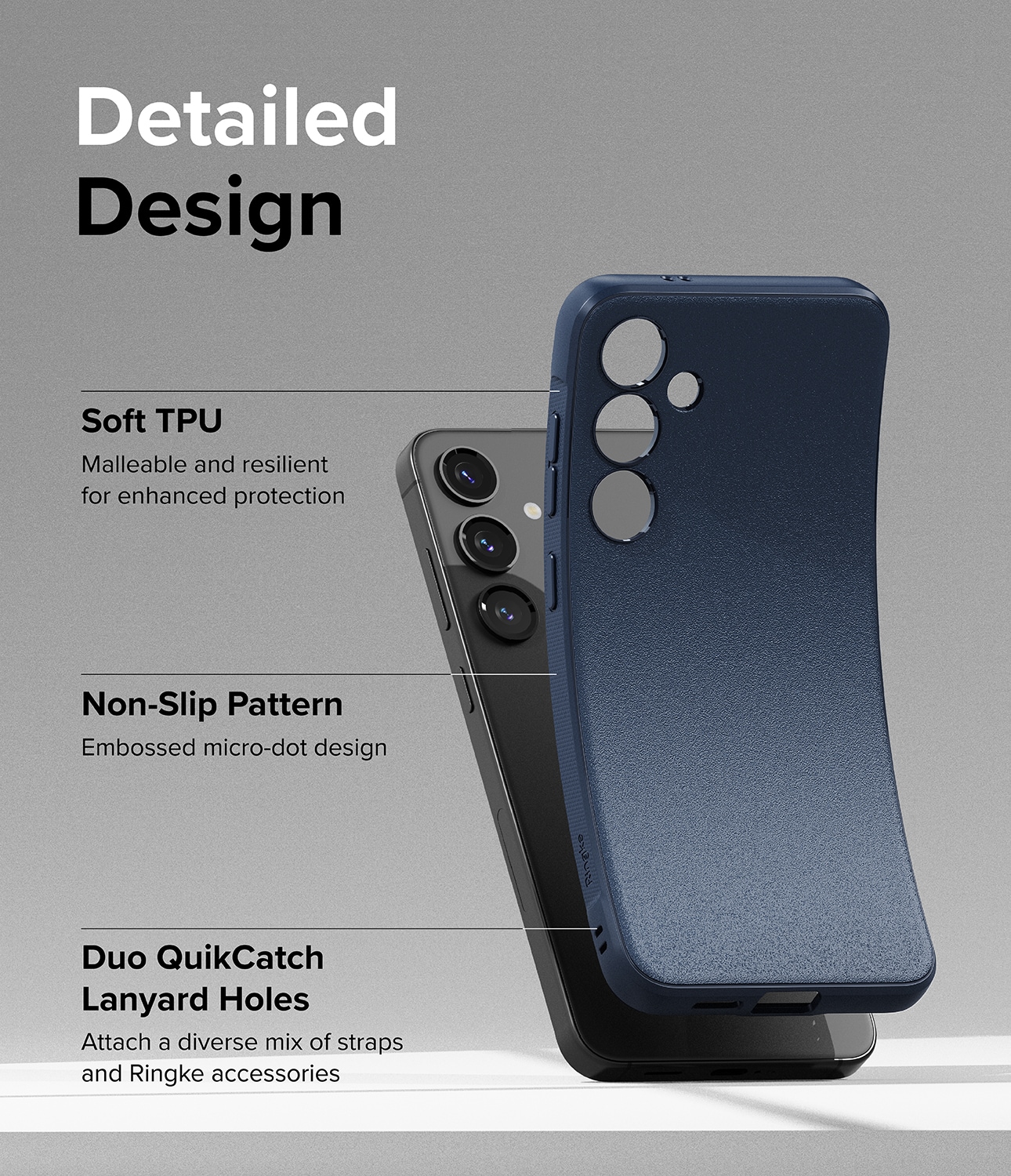 Samsung Galaxy S24 Onyx Skal, Navy