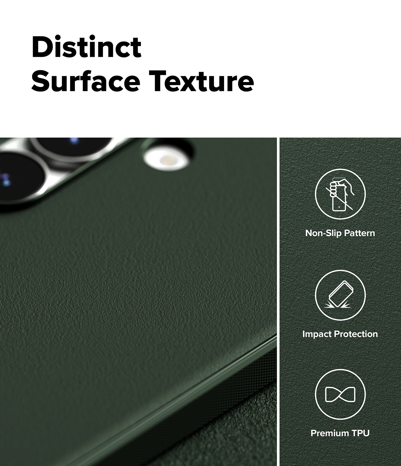 Samsung Galaxy S25 FE Onyx Skal, Dark Green