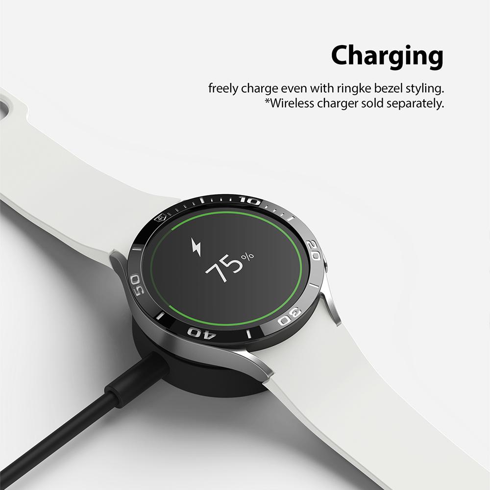 Samsung Galaxy Watch 4 44mm Skyddsram - Bezel Styling Svart