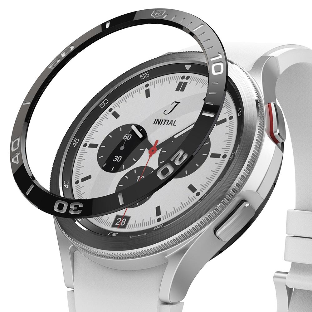 Samsung Galaxy Watch 4 Classic 46mm Skyddsram - Bezel Styling Svart