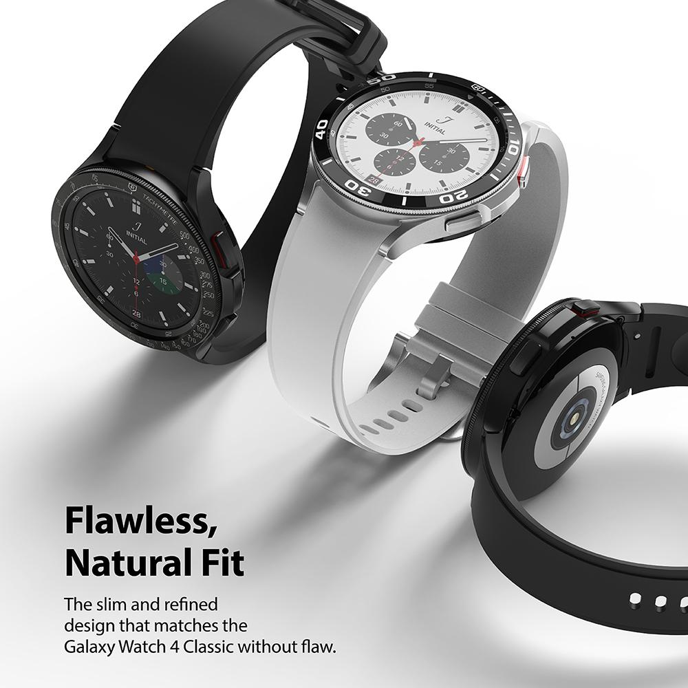Samsung Galaxy Watch 4 Classic 46mm Skyddsram - Bezel Styling Svart