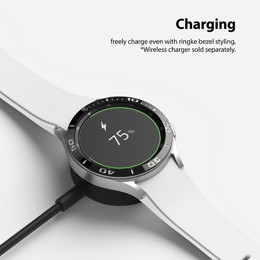Samsung Galaxy Watch 4 Classic 46mm Skyddsram - Bezel Styling Svart