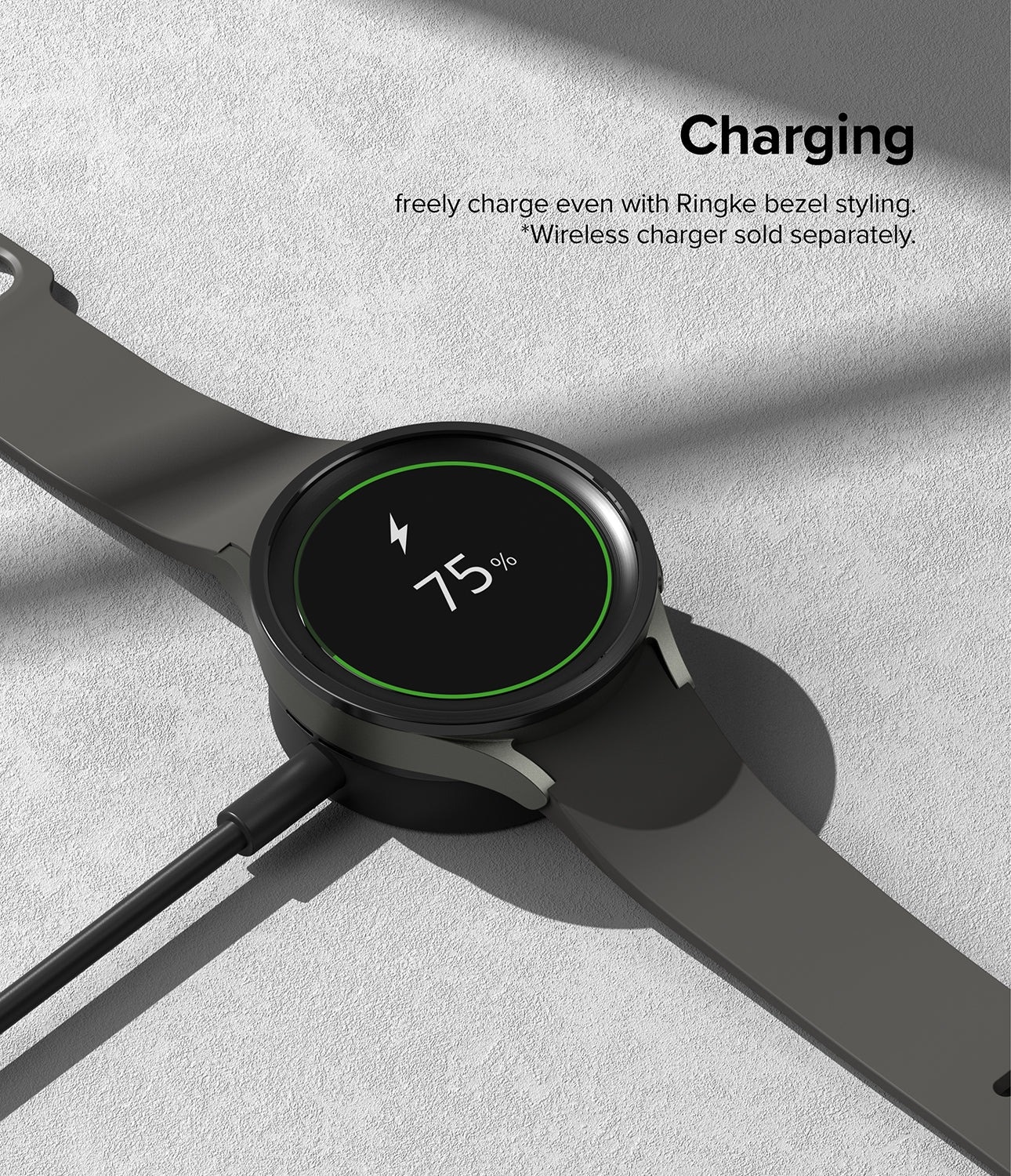 Samsung Galaxy Watch 5 Pro 45mm Skyddsram - Bezel Styling Svart
