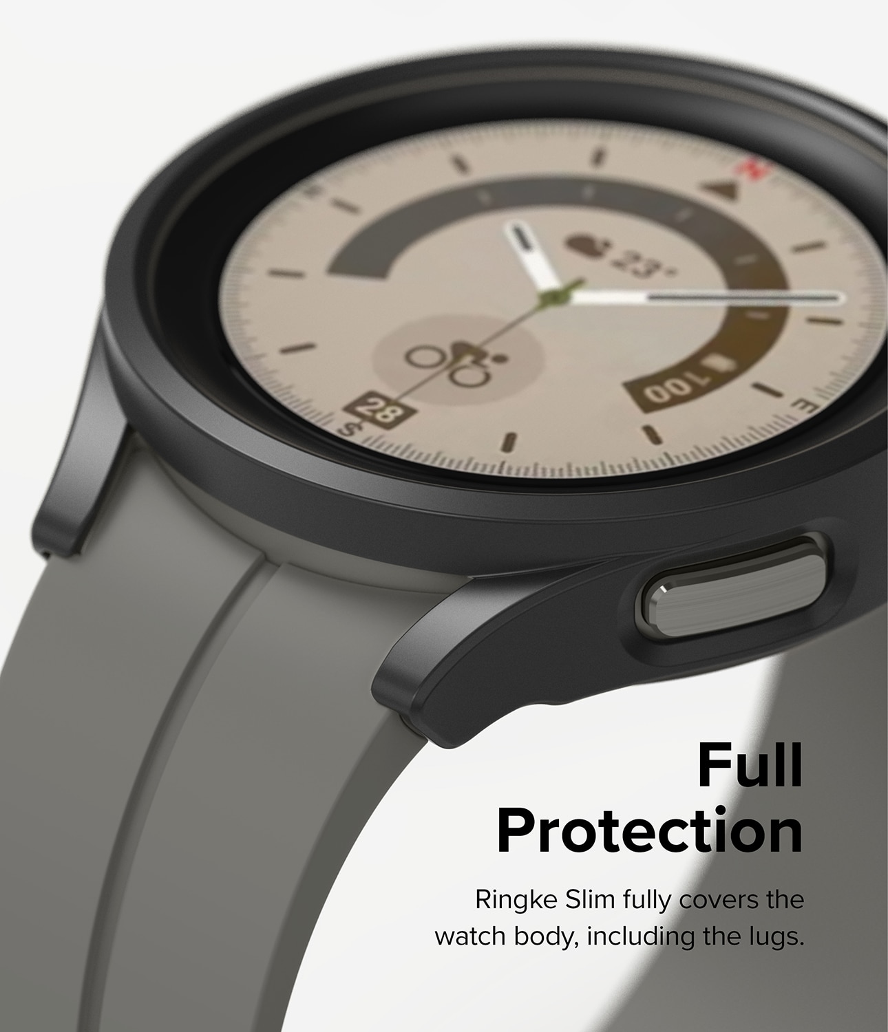 Samsung Galaxy Watch 5 Pro 45mm Tunt skal, mattsvart