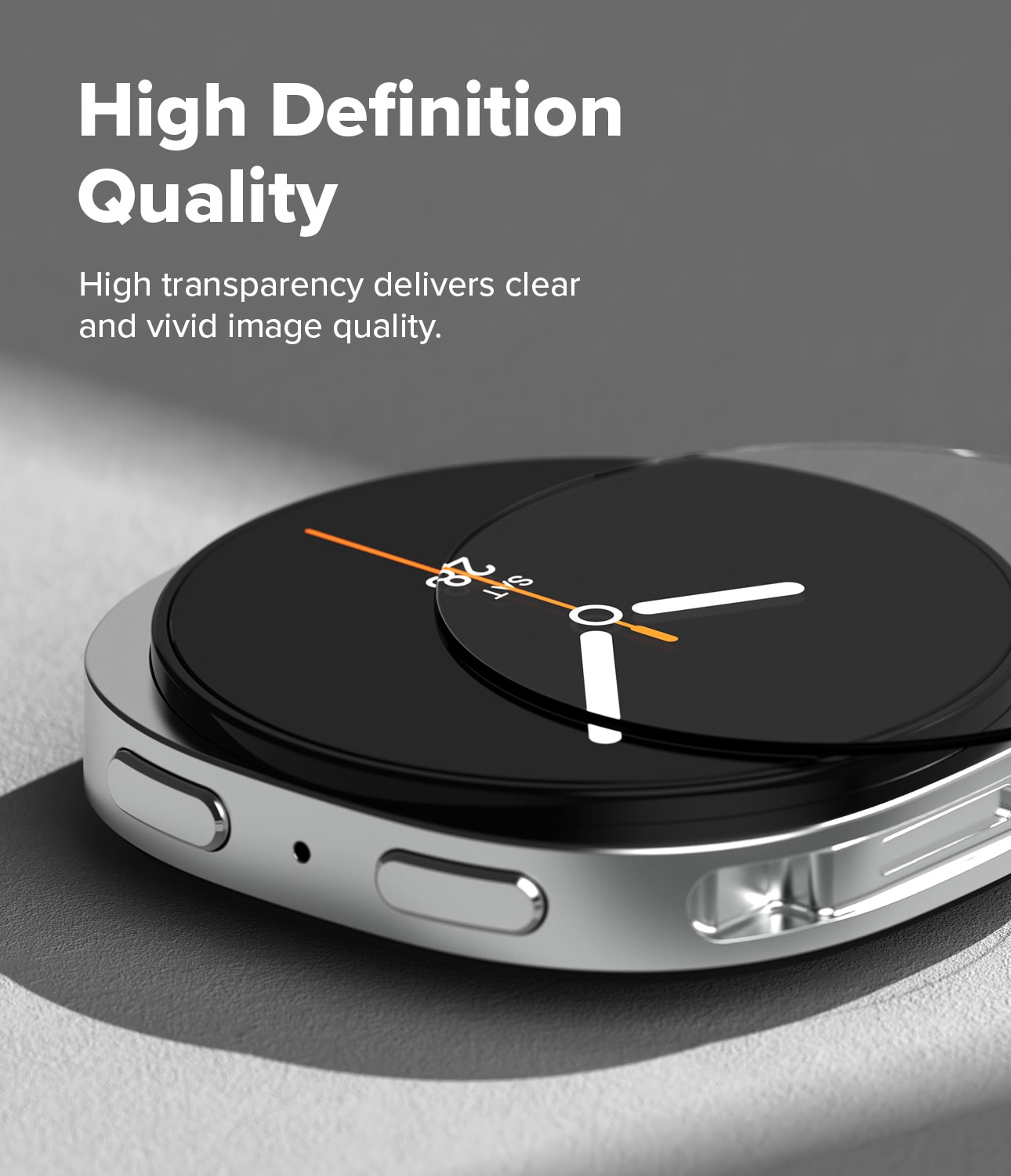 Samsung Galaxy Watch 8 Classic Skärmskydd i glas med monteringsram (2-pack)