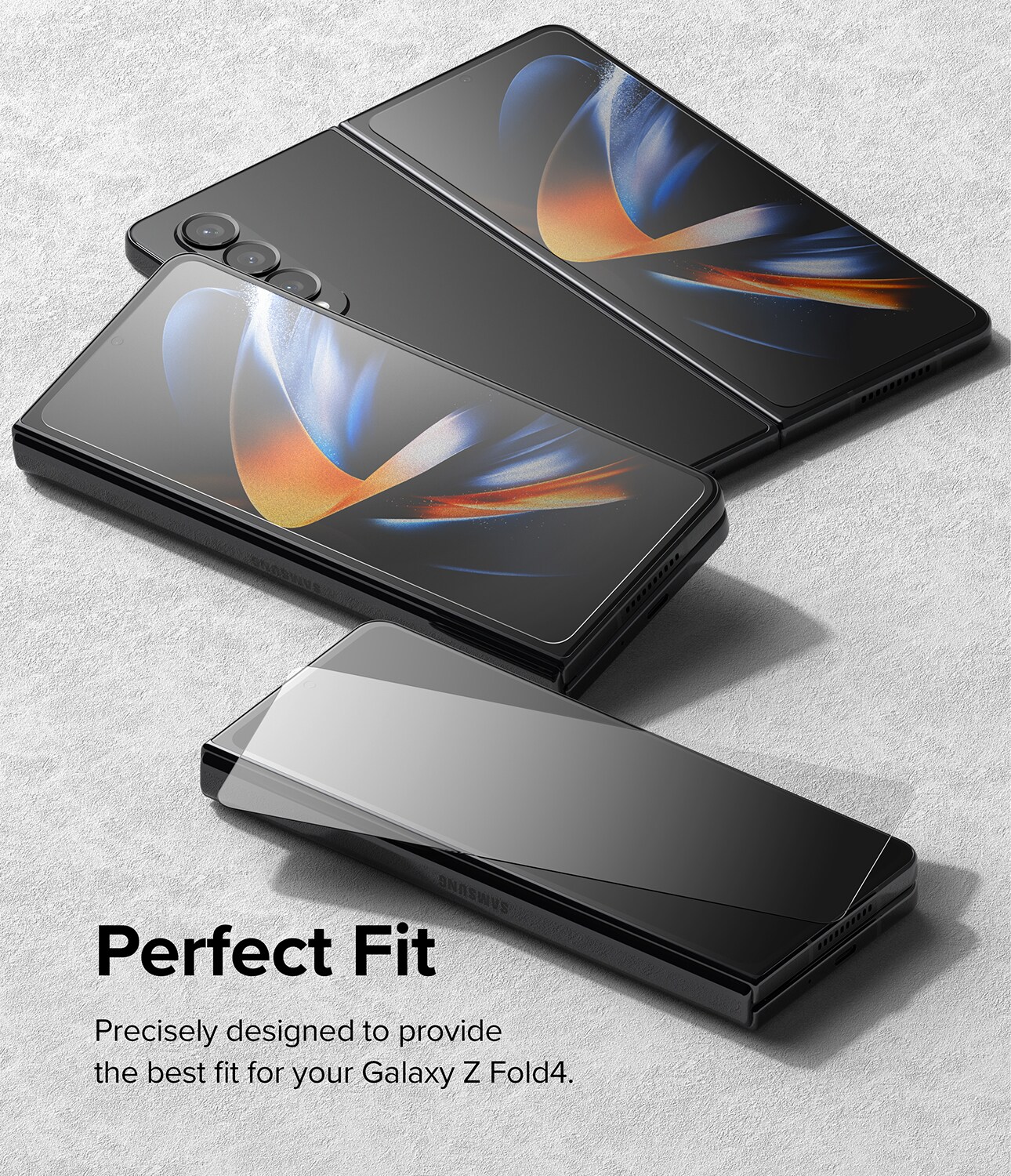 Samsung Galaxy Z Fold 5 Ytterskärmskydd i glas