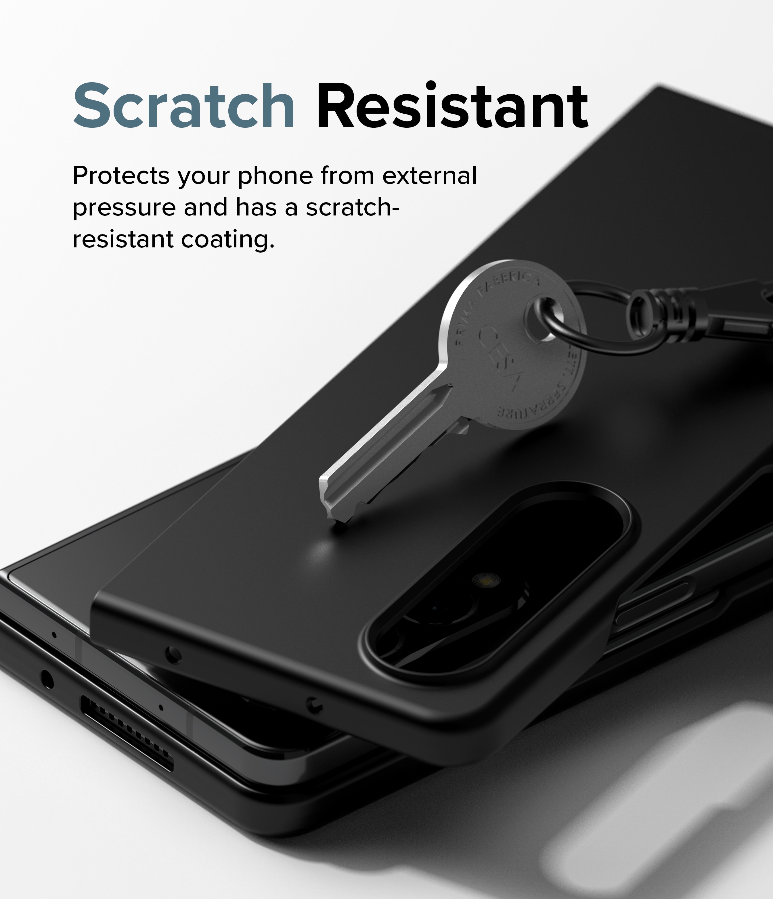 Samsung Galaxy Z Fold 4 Slim Skal, Svart