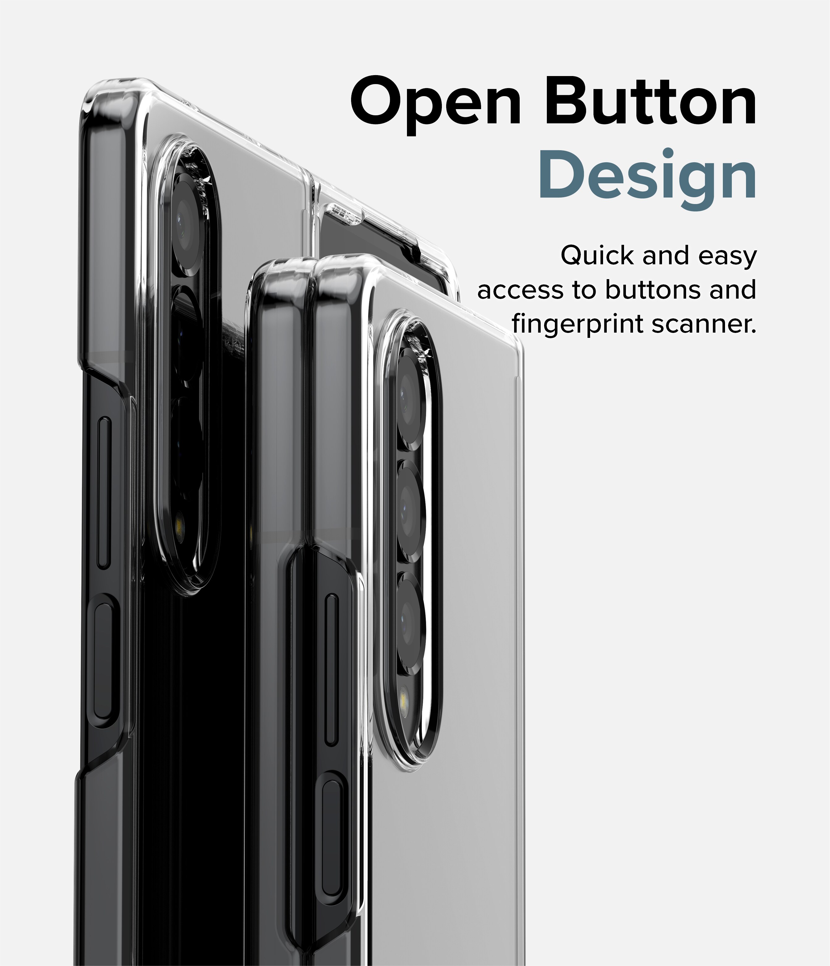 Samsung Galaxy Z Fold 4 Slim Skal, Genomskinlig