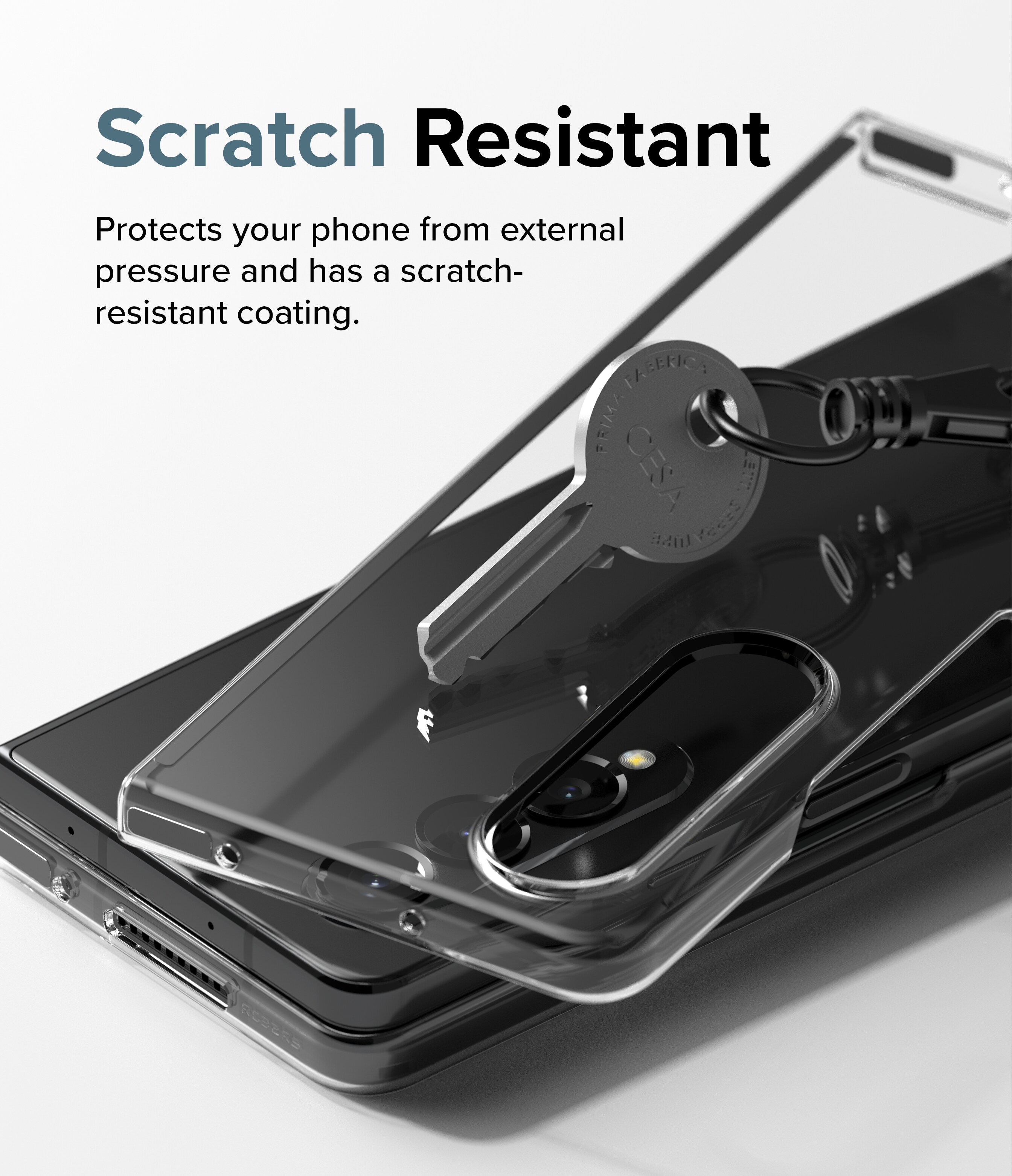Samsung Galaxy Z Fold 4 Slim Skal, Genomskinlig