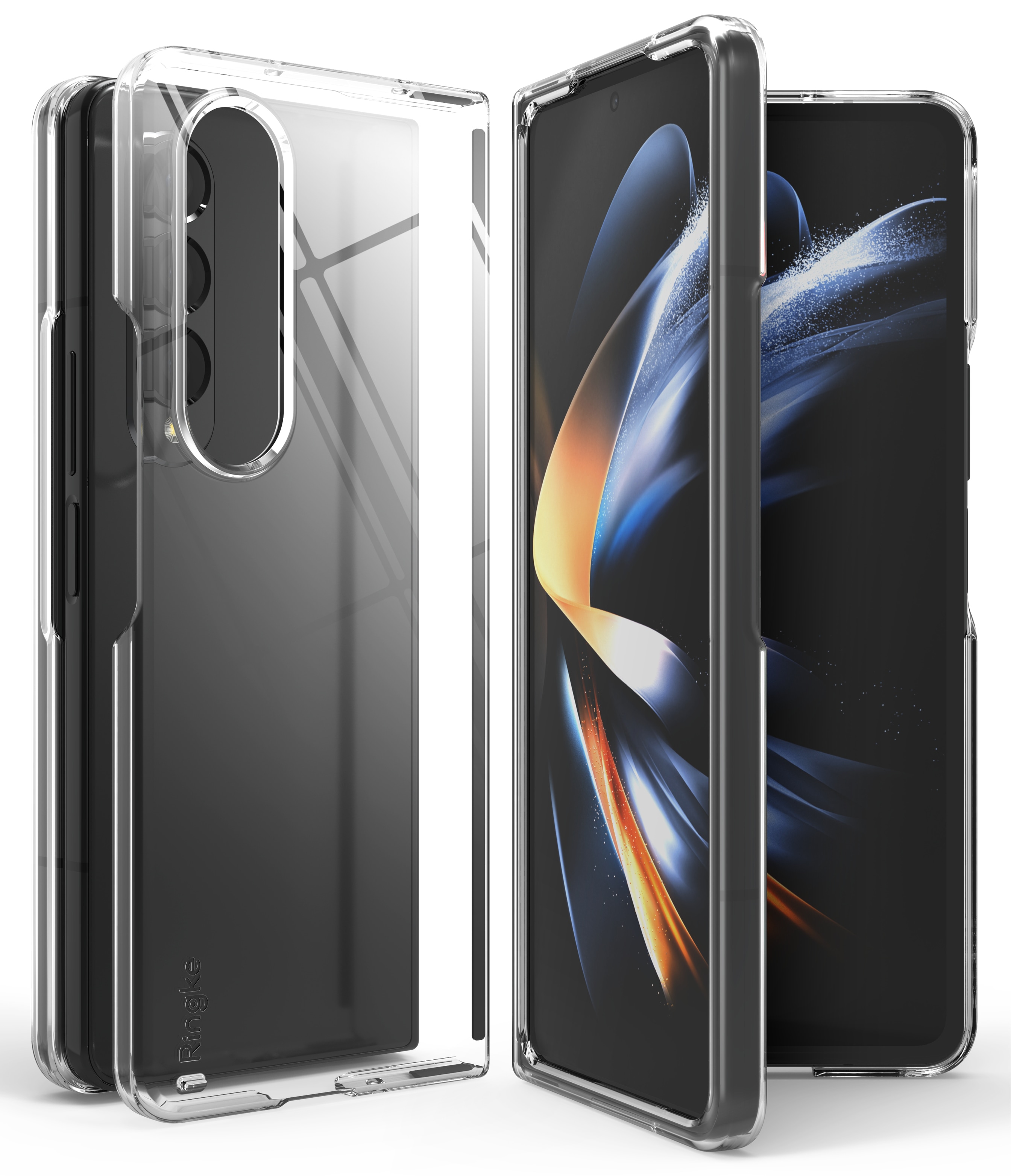 Samsung Galaxy Z Fold 4 Slim Skal, Genomskinlig