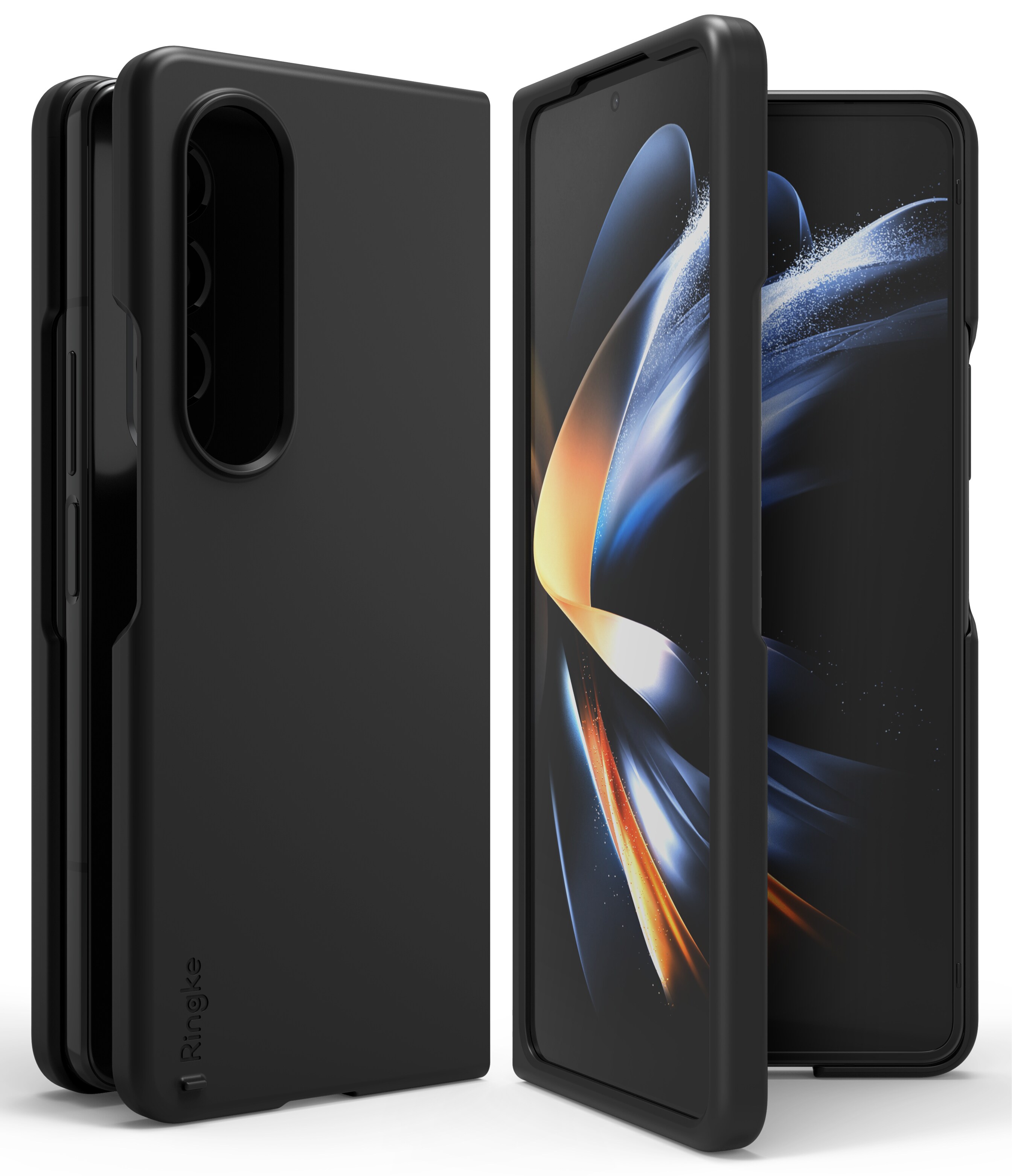 Samsung Galaxy Z Fold 4 Slim Skal, Svart
