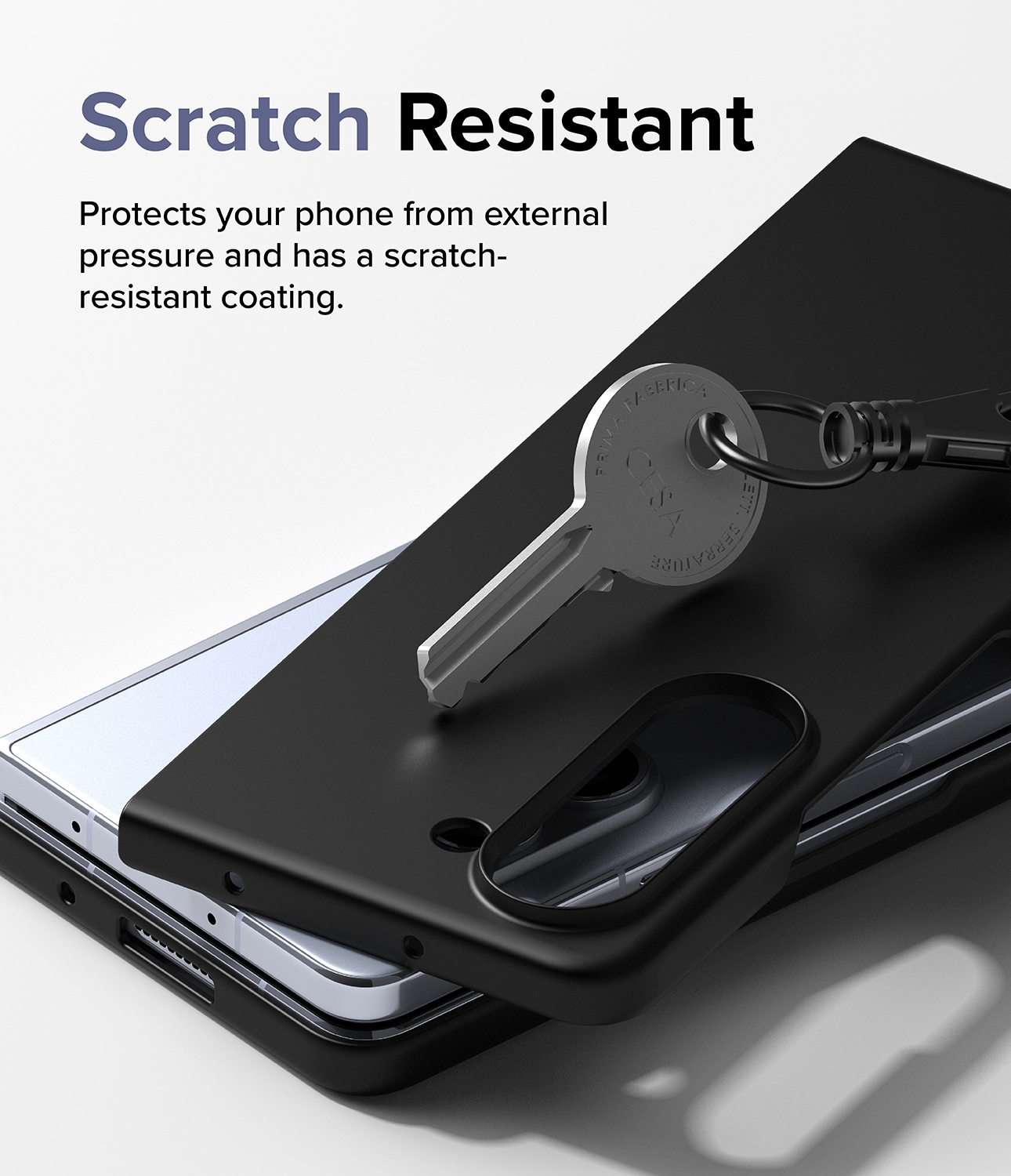 Samsung Galaxy Z Fold 5 Slim Skal, Svart