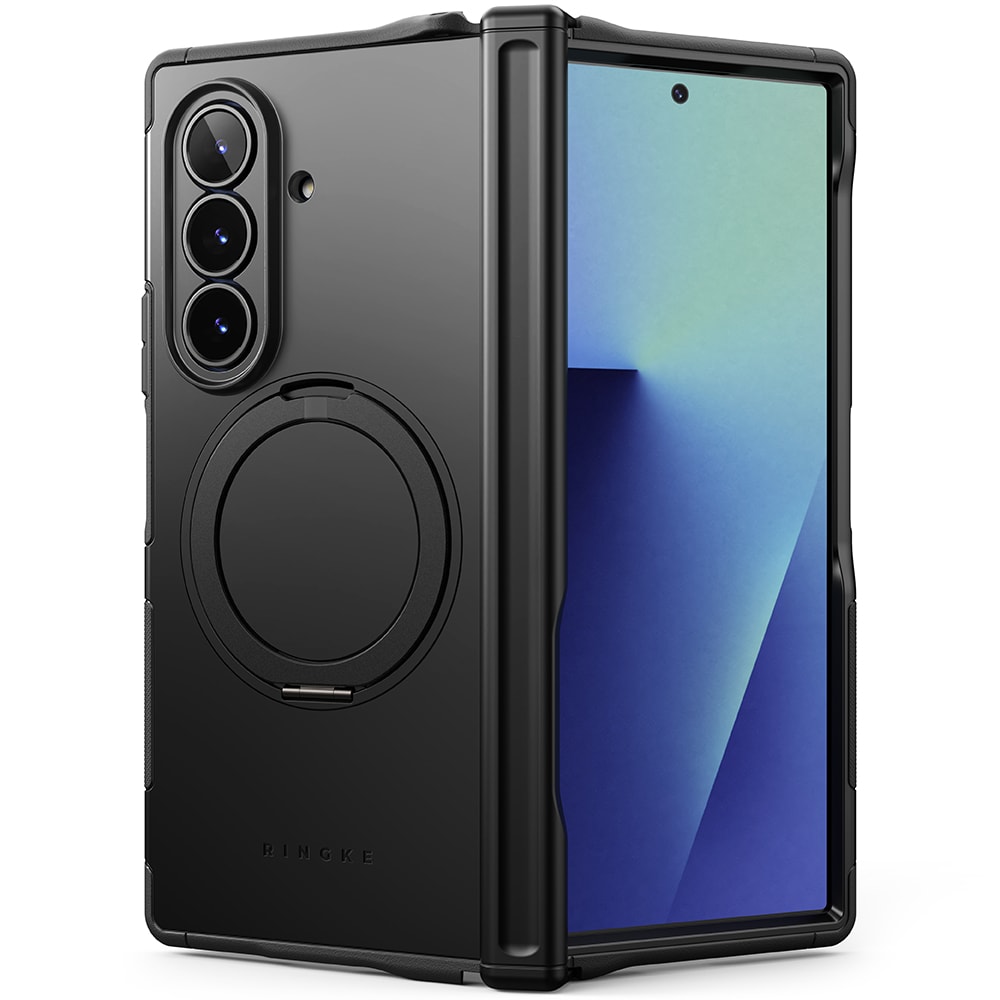 Samsung Galaxy Z Fold 7 Alles Magnetiskt Skal, svart