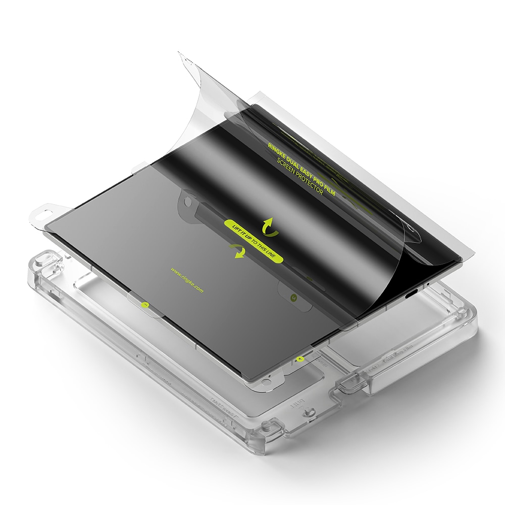 Samsung Galaxy Z Fold 7 Skärmskydd skyddsfilm med installationsram - Dual Easy (2-pack)