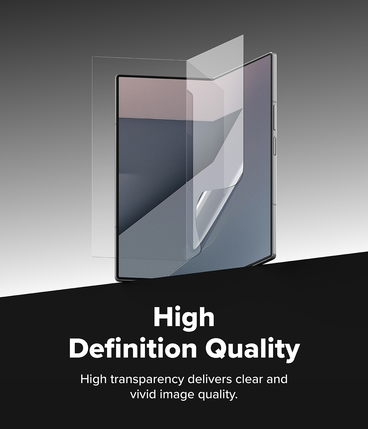 Samsung Galaxy Z Fold 7 Skärmskydd skyddsfilm med installationsram - Dual Easy (2-pack)