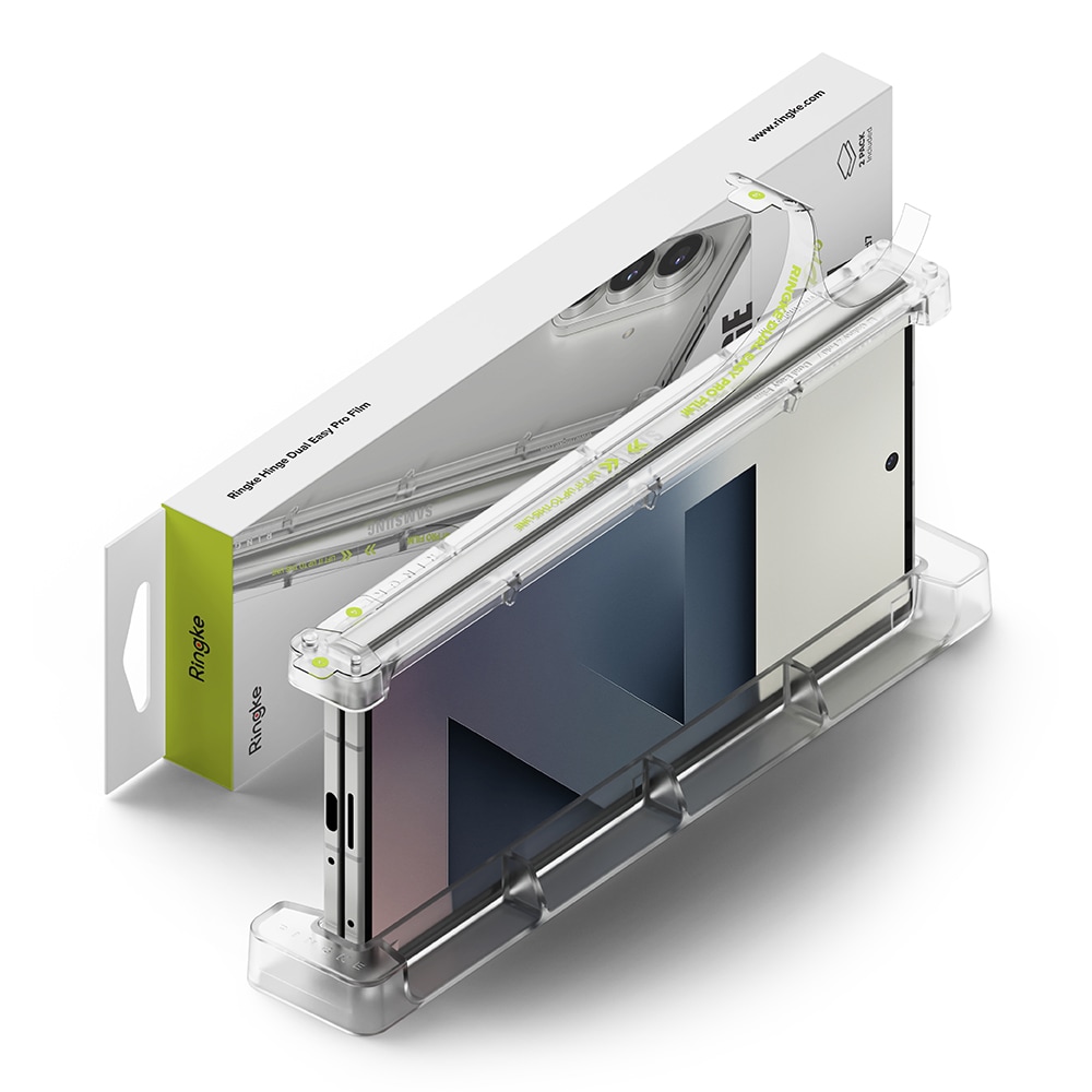 Samsung Galaxy Z Fold 7 Hinge skyddsfilm - Dual Easy (2-pack)