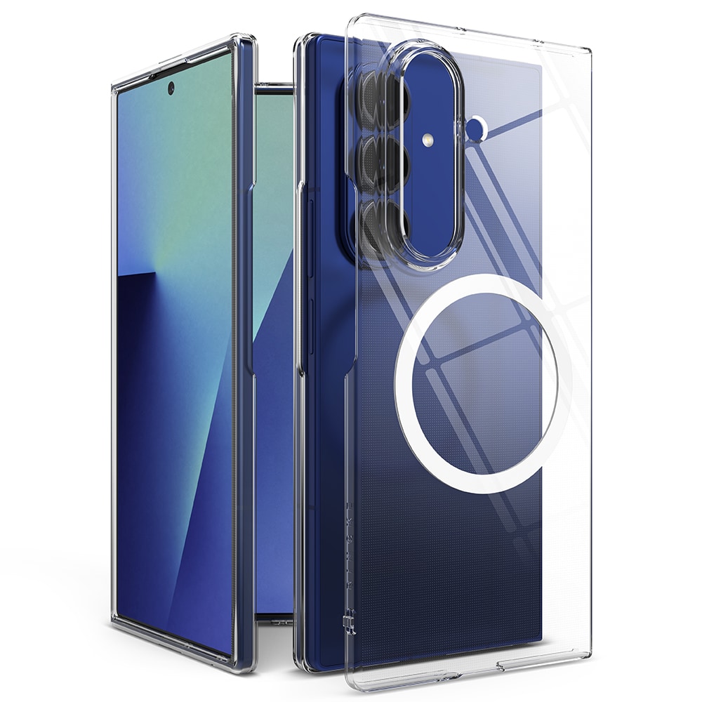 Samsung Galaxy Z Fold 7 Slim Magnetiskt Skal, Transparent