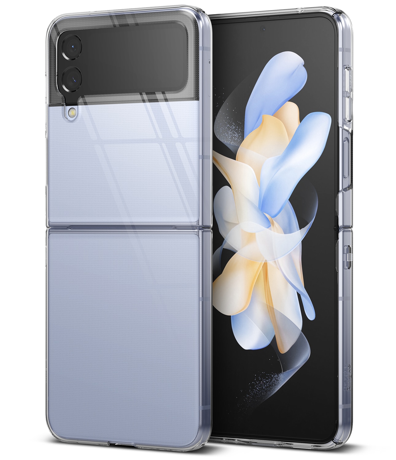 Samsung Galaxy Z Flip 4 Slim Skal, genomskinlig