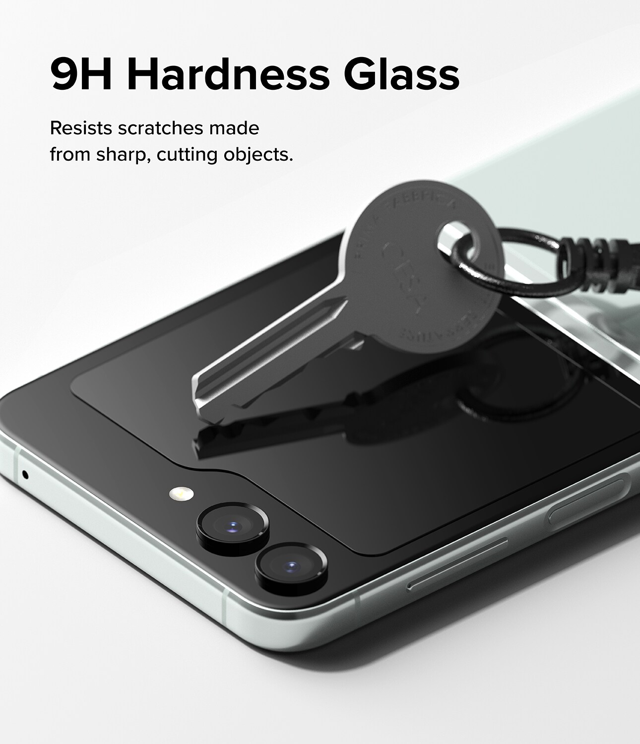 Samsung Galaxy Z Flip 5 Ytterskärmskydd i glas (2-pack)