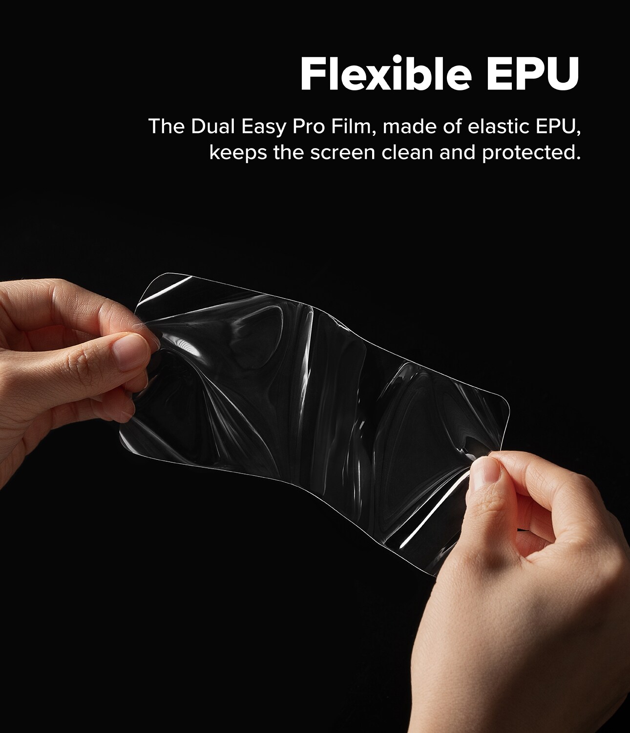 Samsung Galaxy Z Flip 7 Skärmskydd skyddsfilm med installationsram - Dual Easy (2-pack)