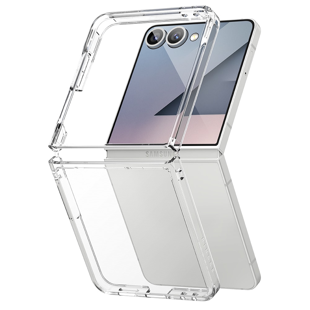 Samsung Galaxy Z Flip 7 Fusion skal, genomskinlig