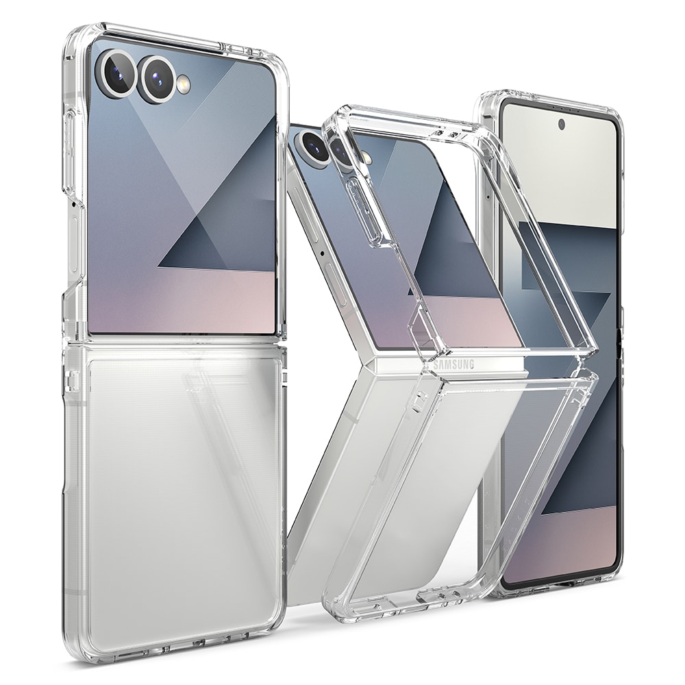 Samsung Galaxy Z Flip 7 Fusion skal, genomskinlig