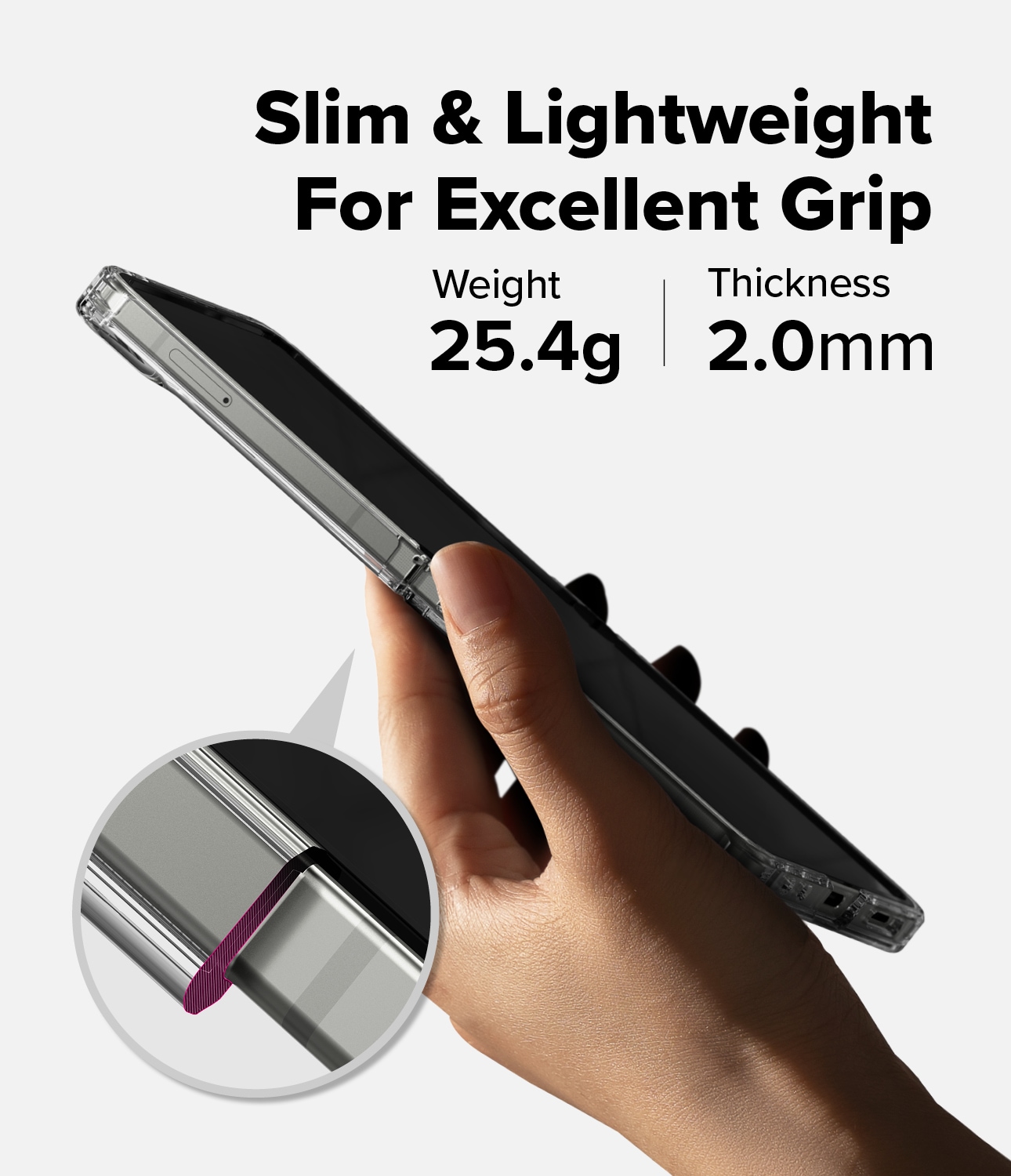 Samsung Galaxy Z Flip 7 Fusion MagSafe Skal, genomskinlig