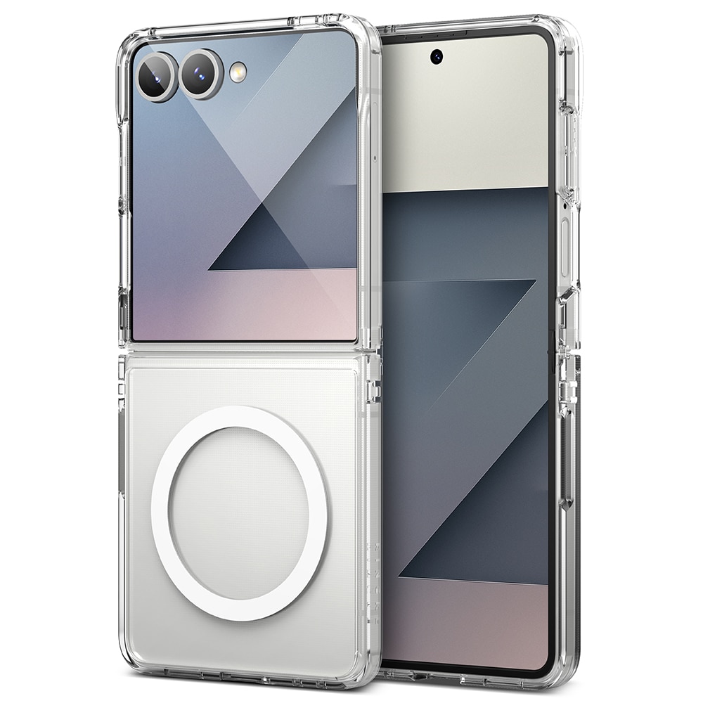 Samsung Galaxy Z Flip 7 Fusion MagSafe Skal, genomskinlig