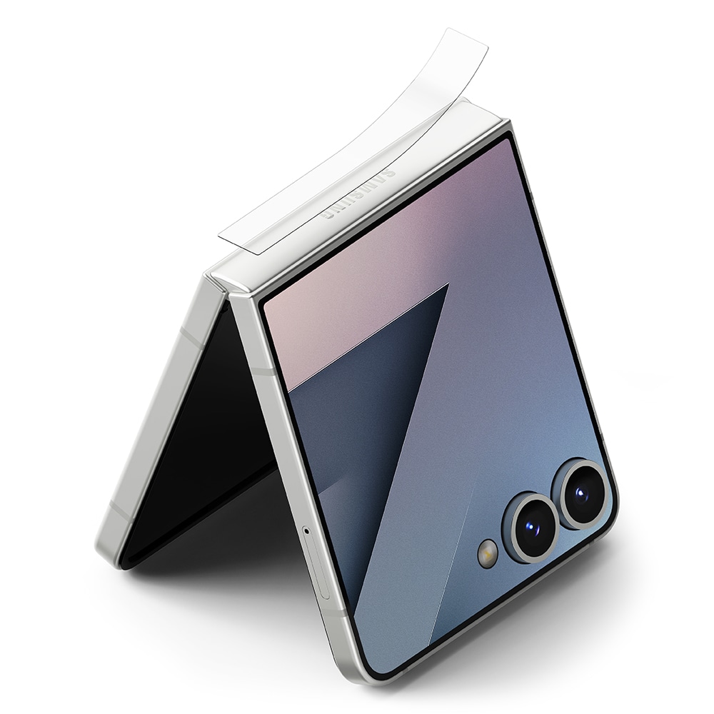 Samsung Galaxy Z Flip 7 Hinge skyddsfilm - Dual Easy (2-pack)