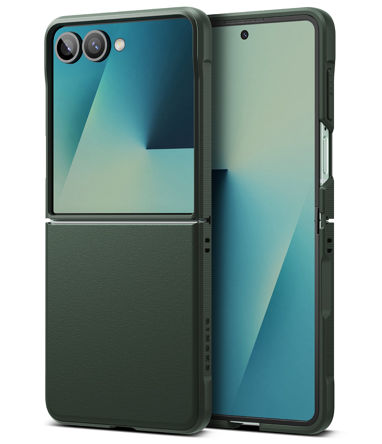 Samsung Galaxy Z Flip 7 Onyx Skal, Dark Green