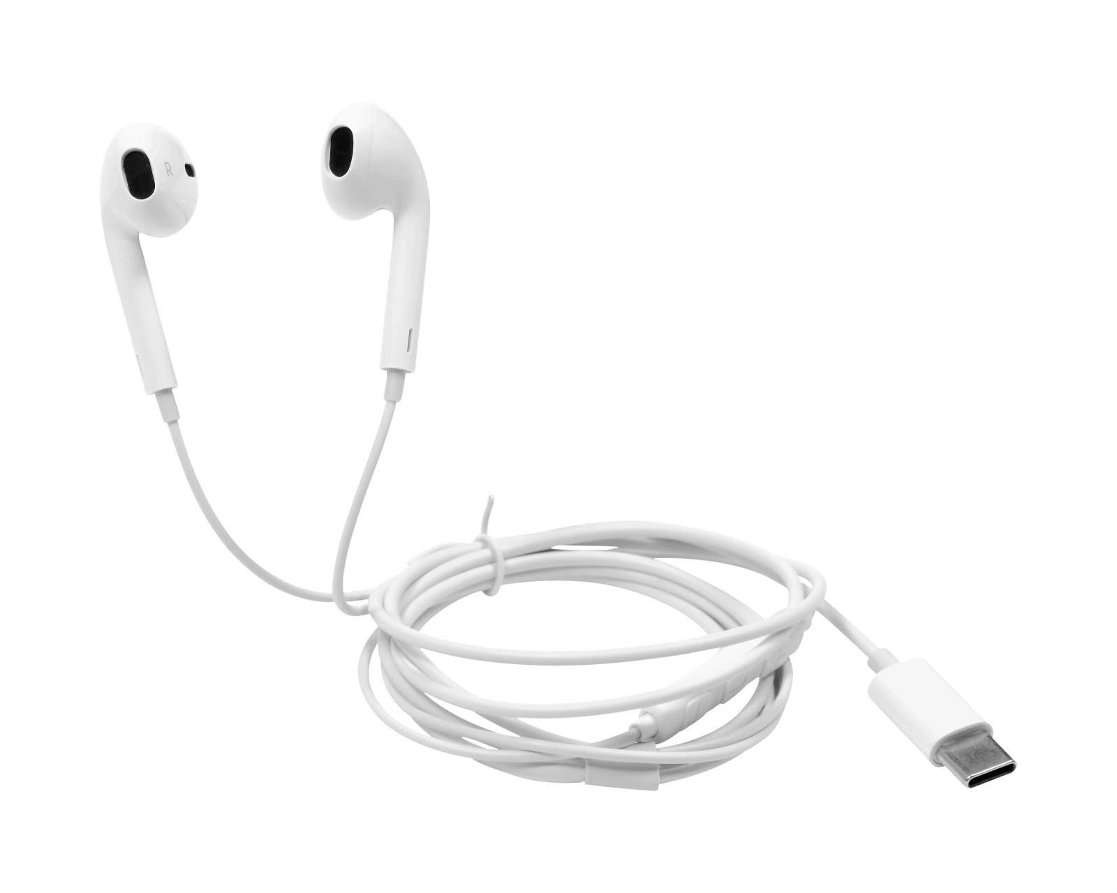 Hörlurar In-ear USB-C, vit