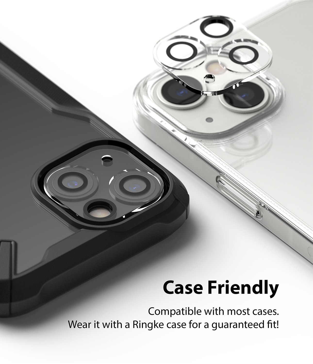 iPhone 13 Kameraskydd i glas (2-pack)