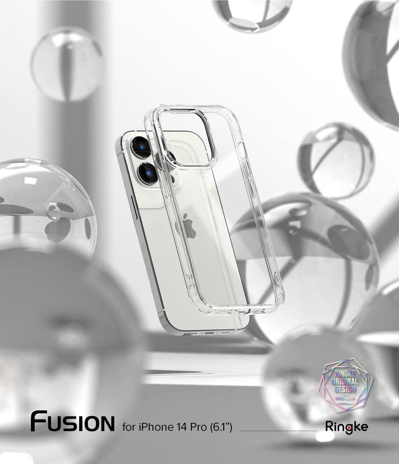 iPhone 14 Pro Fusion skal, genomskinlig