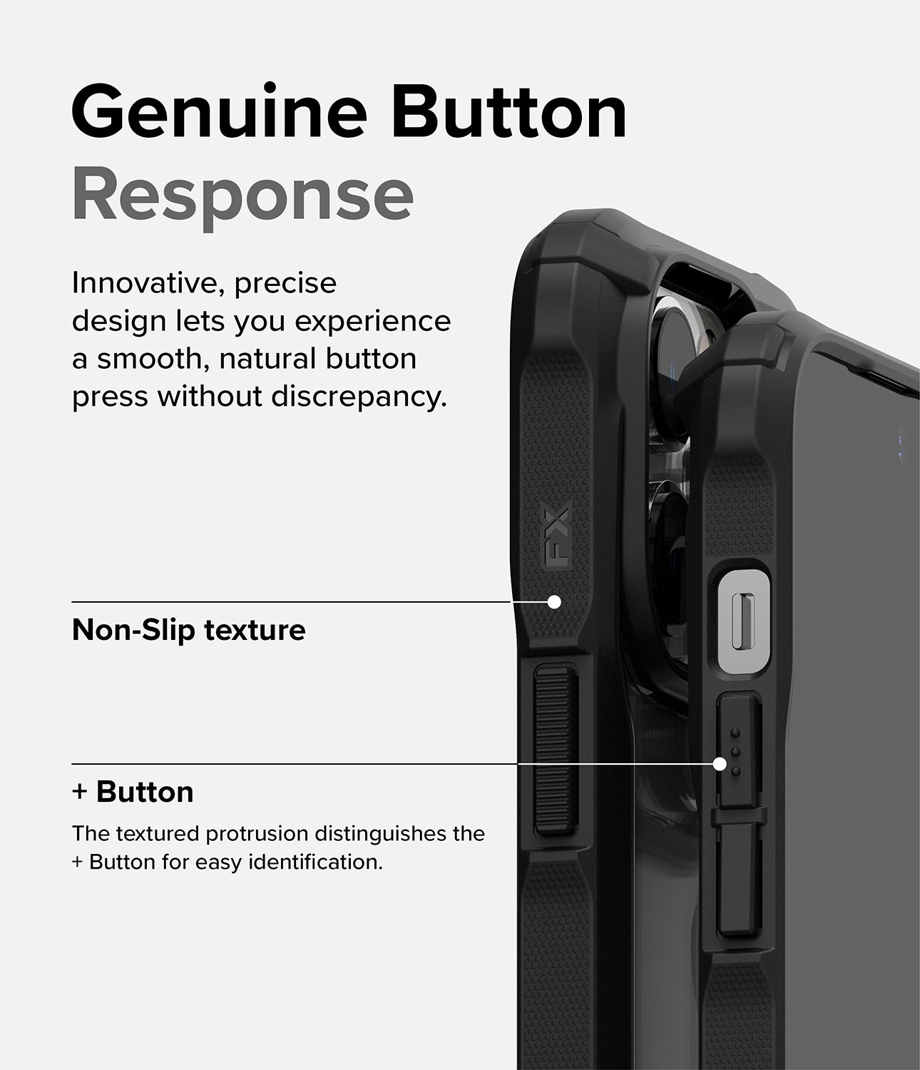 iPhone 14 Pro Max Fusion X Skal, svart/genomskinlig