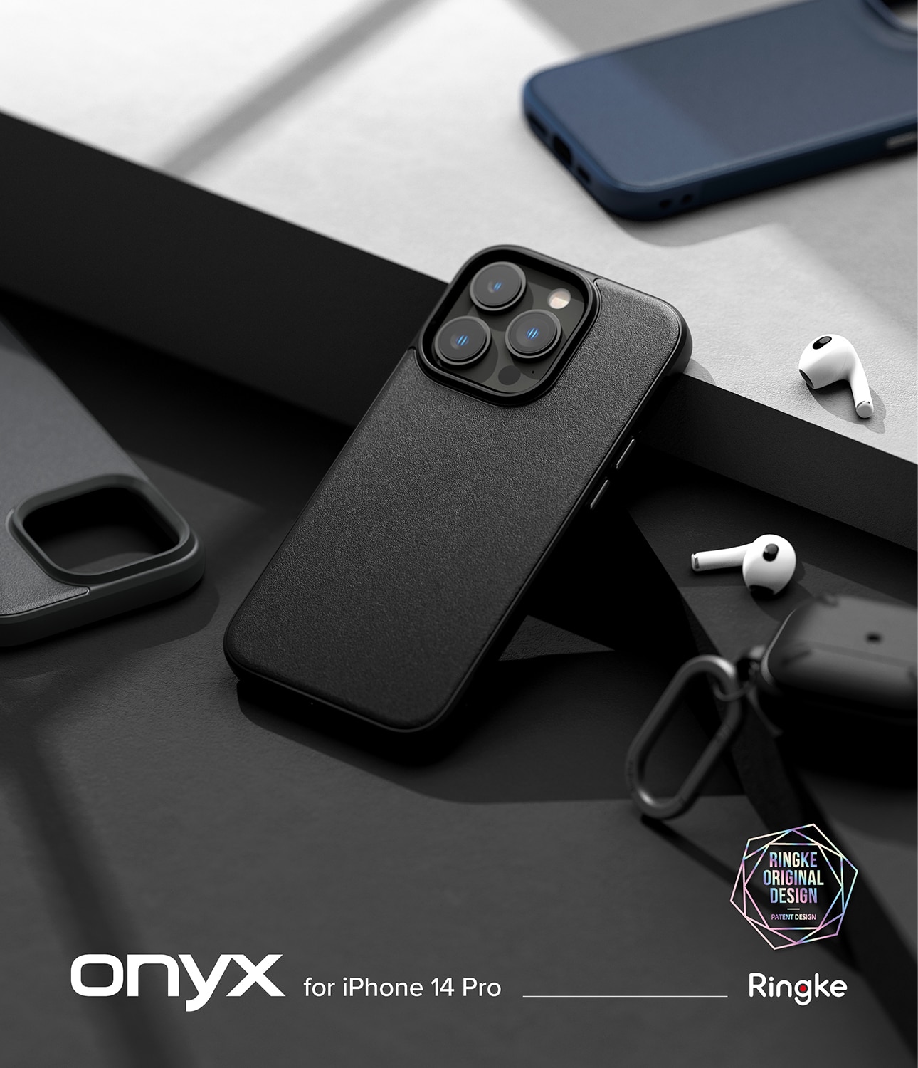 iPhone 14 Pro Onyx Skal, svart